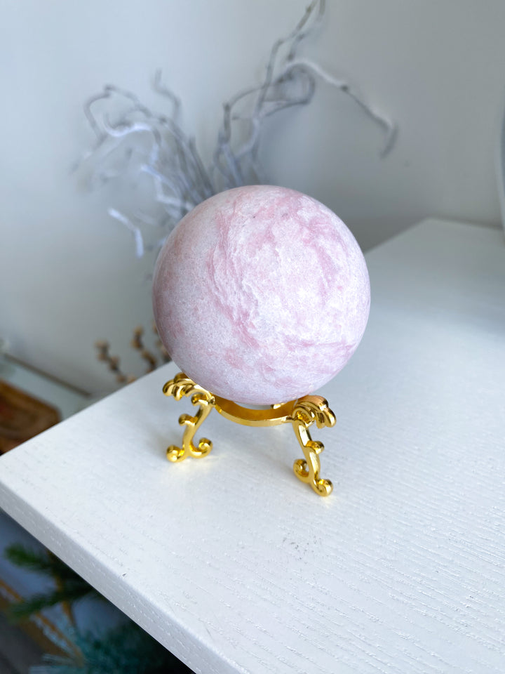 Pink Opal Sphere #1