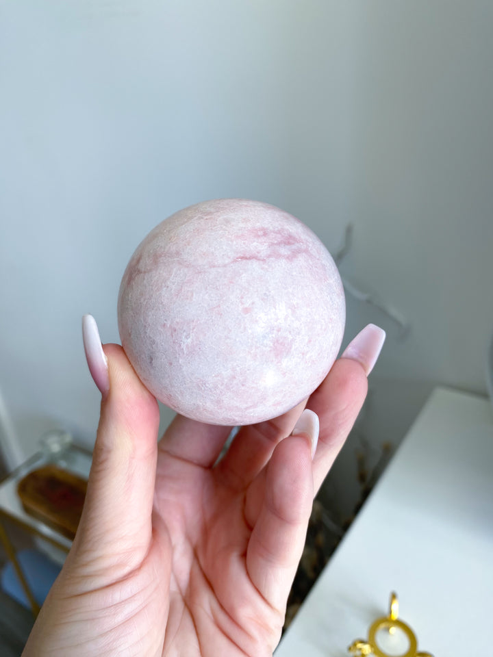 Pink Opal Sphere #1