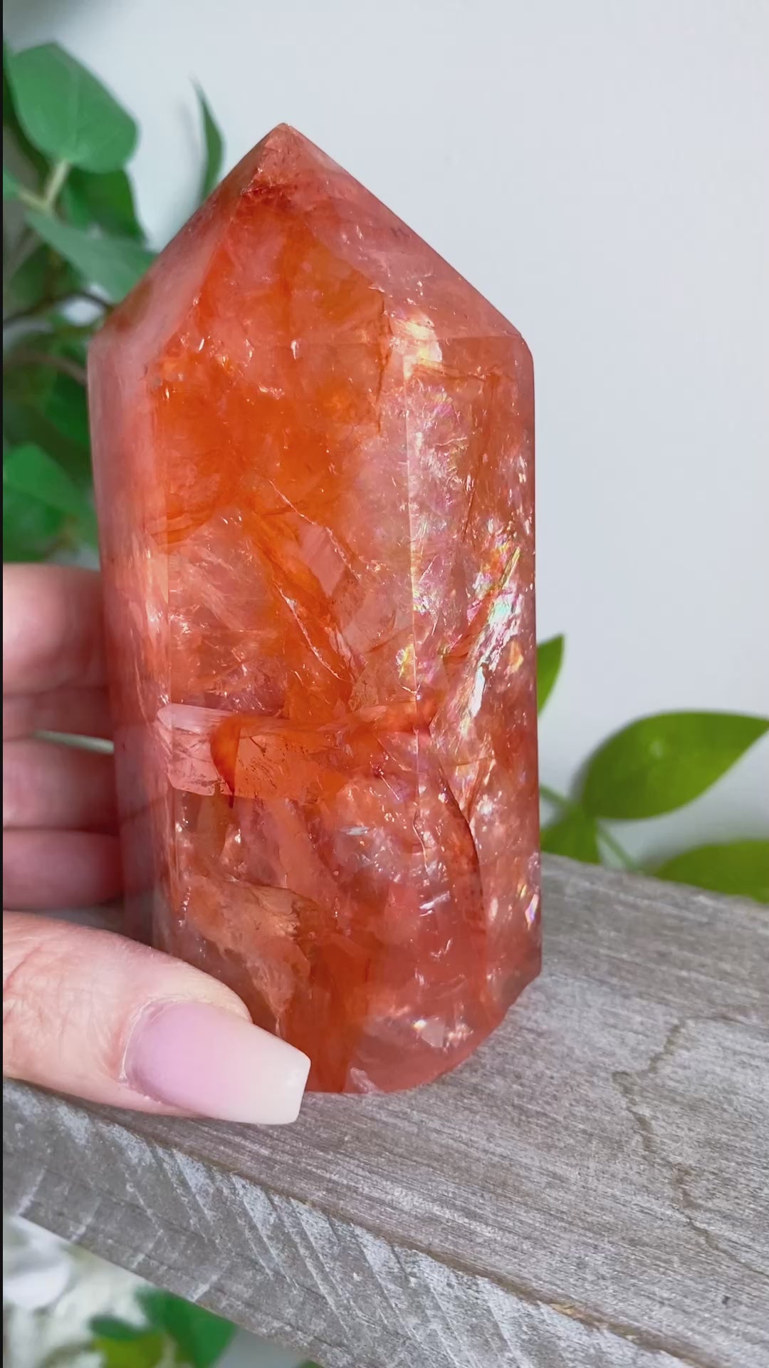 XL Fire Quartz Tower