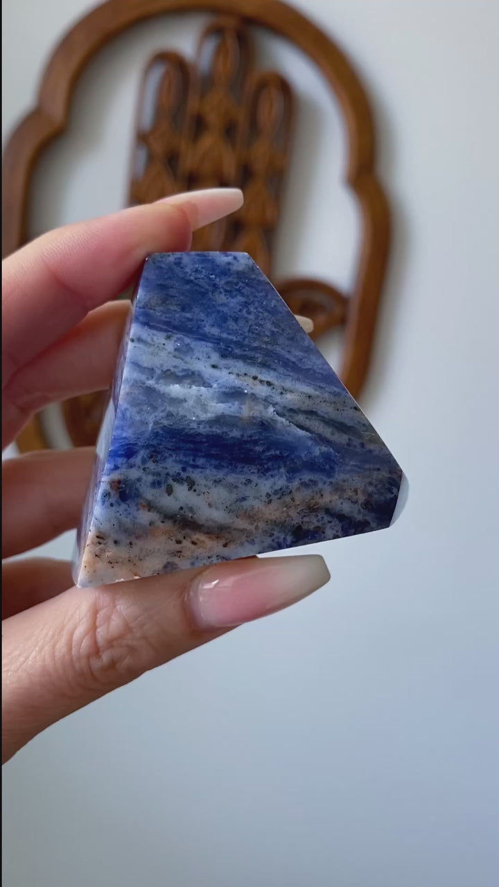 Sunset Sodalite Freeform - Get Exact Item