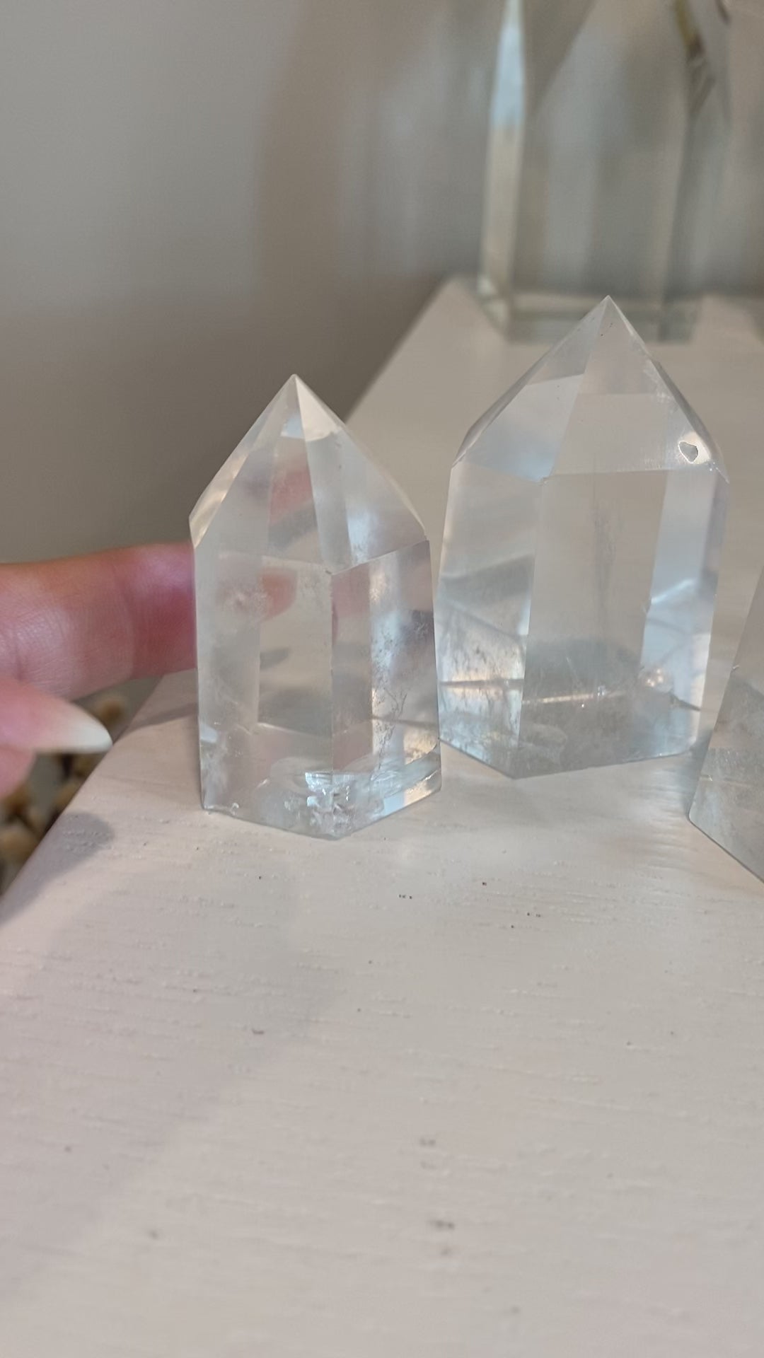 Clear Quartz Point 2"