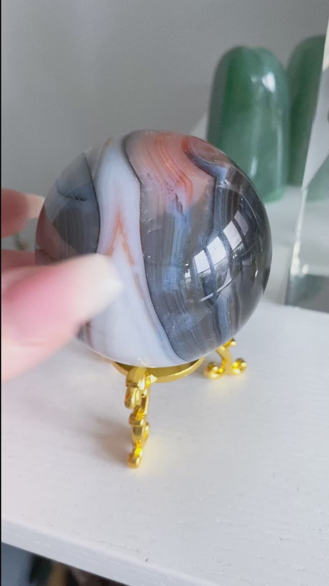 Stunning Agate Sphere #5