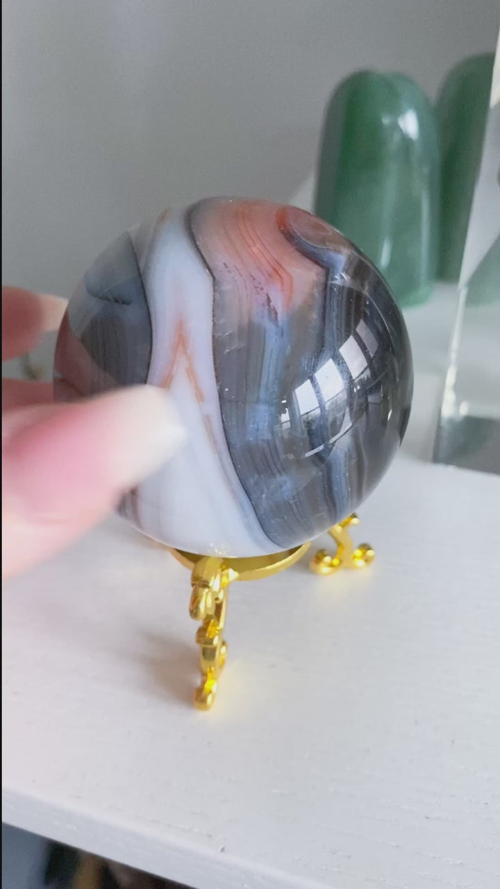 Stunning Agate Sphere #5