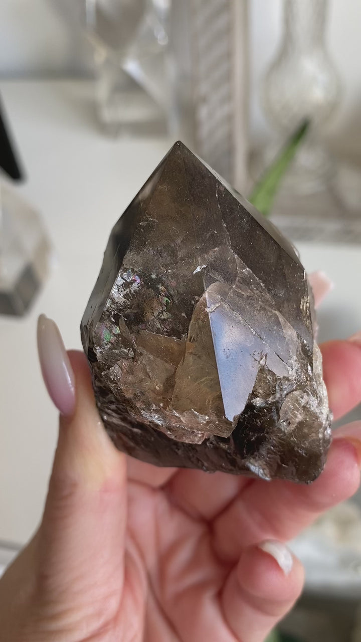 Rainbows Smokey Quartz Top Polish #12