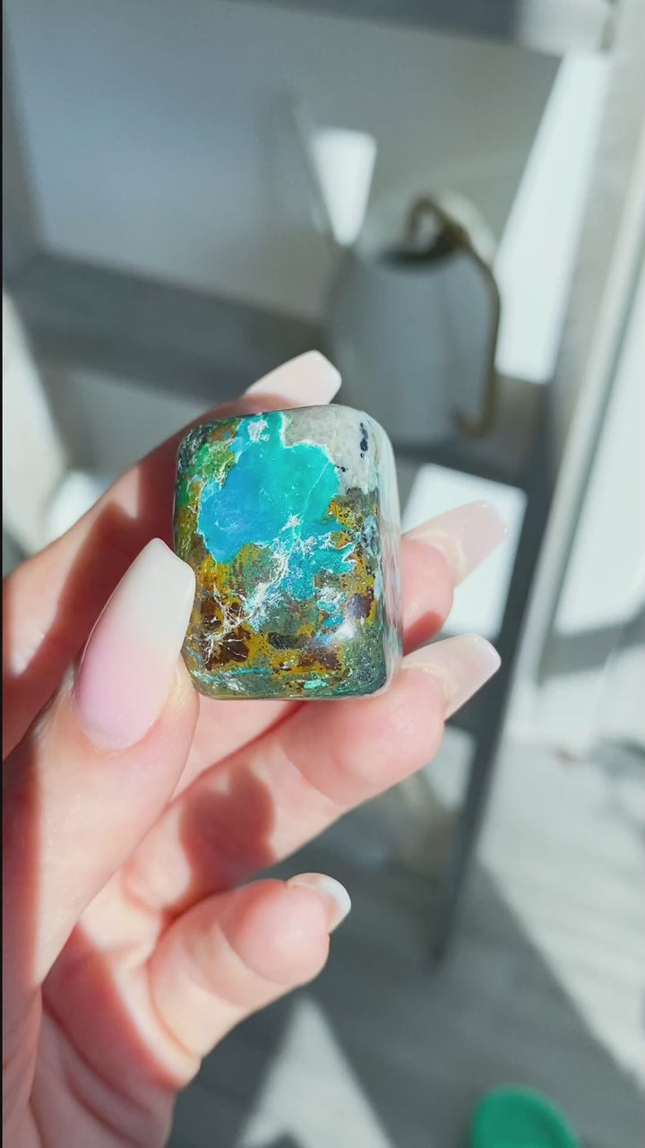 Chrysocolla Pebble #1