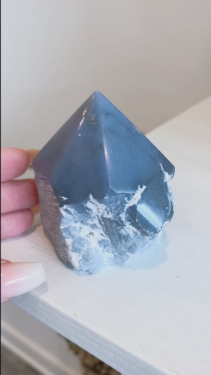 Angelite Top Polish Point #7