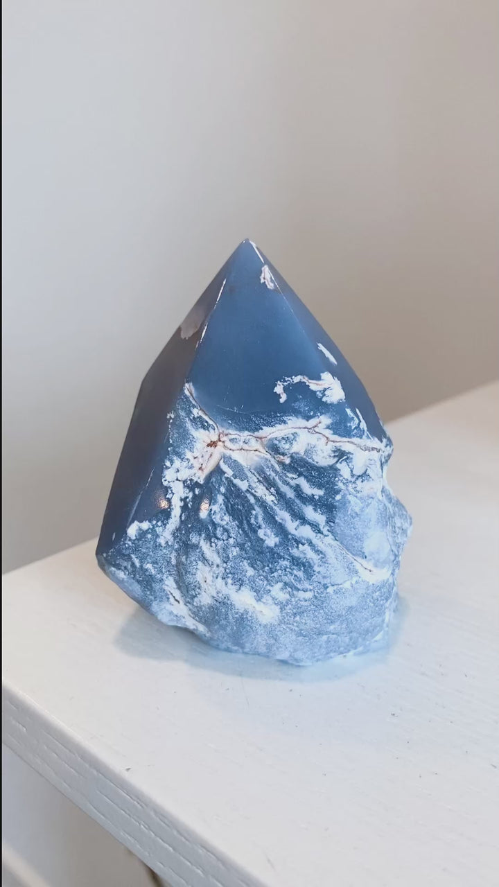 Angelite Top Polish Point #6