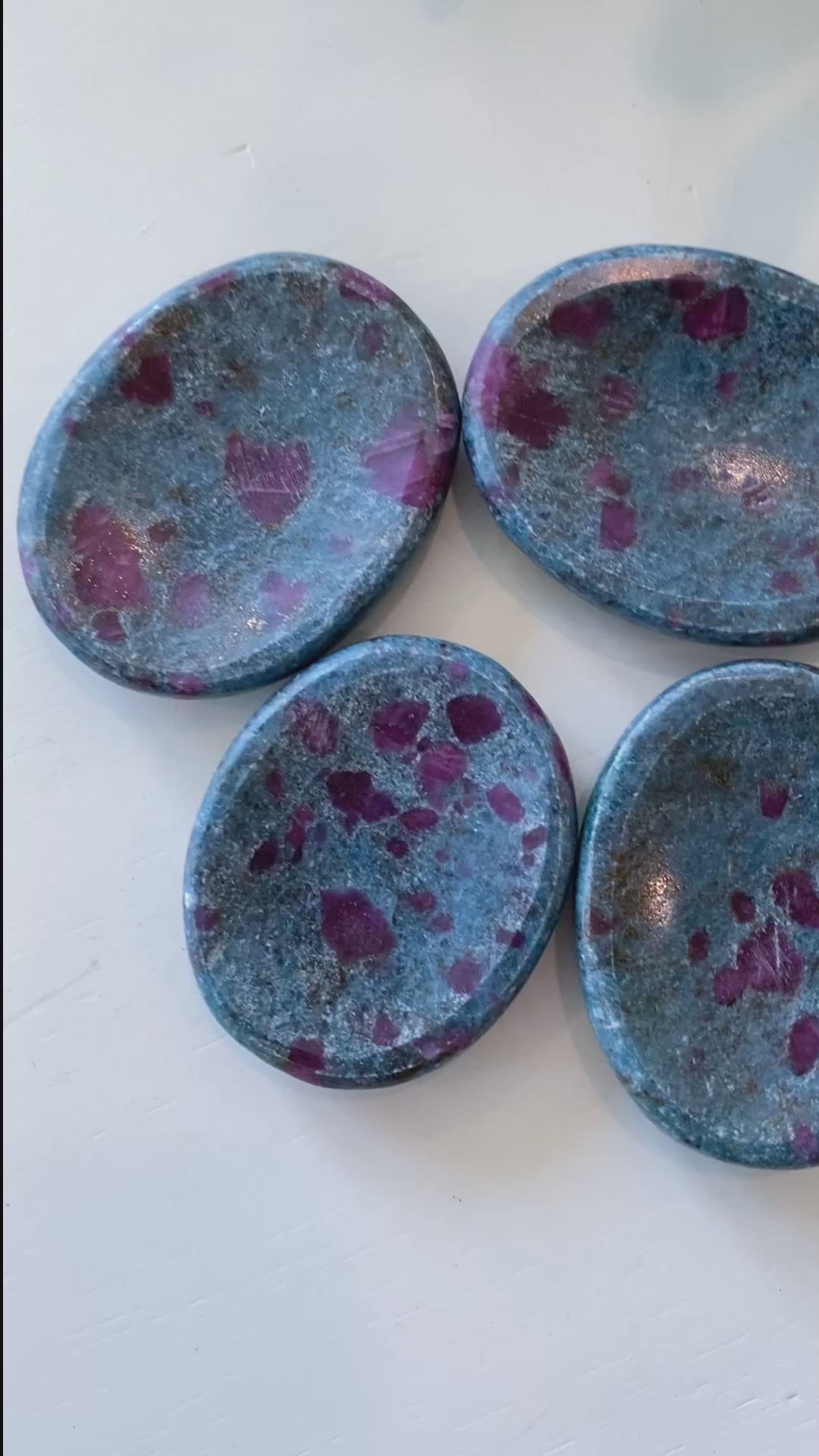 Ruby in Kyanite Worry Stone