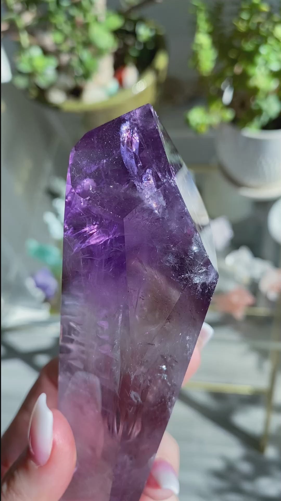 Amethyst Wand Polished #2