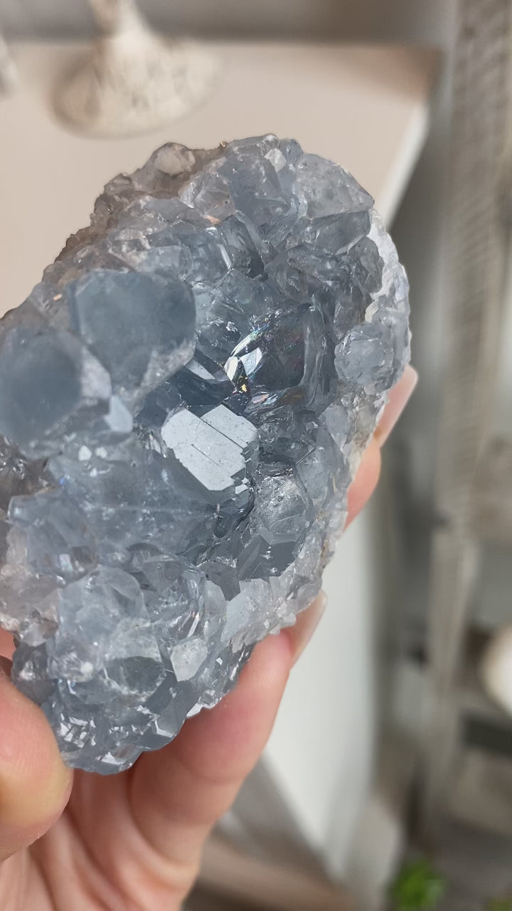 Gemmy Double-sided Celestite Cluster #6