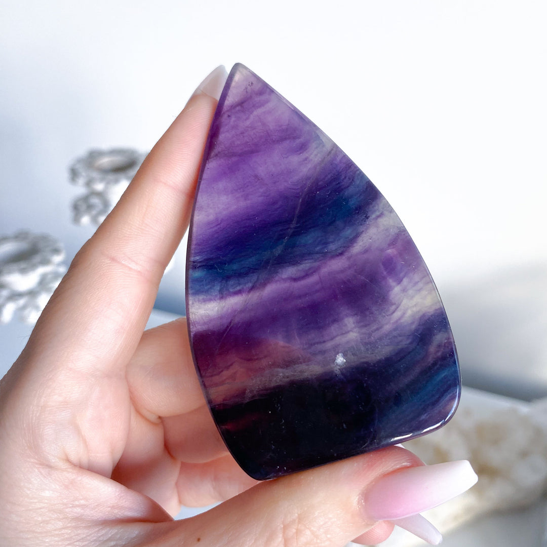 Rainbow Fluorite Flame