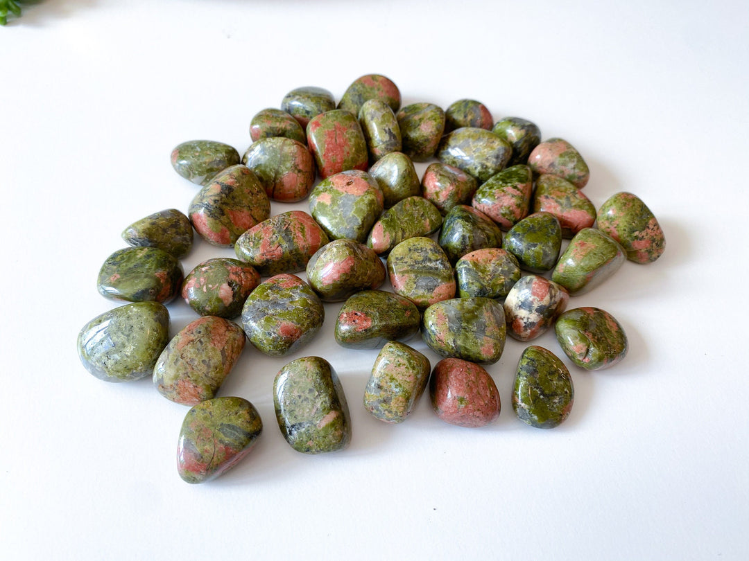 Unakite Tumbled Stone