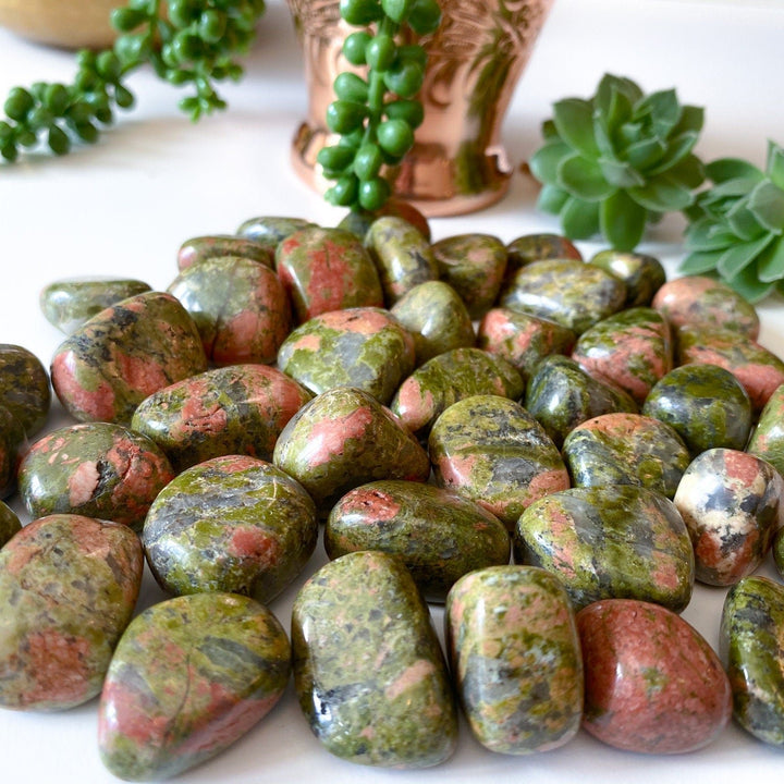 Unakite Tumbled Stone