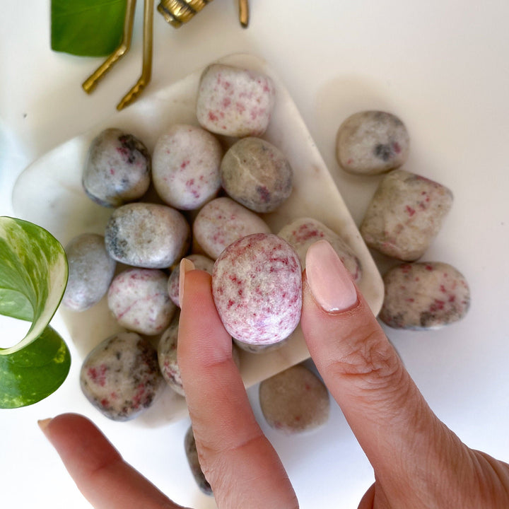 Cinnabrite Tumbled Stone