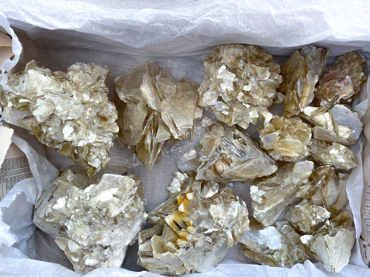 CHOOSE your Yellow Muscavite - Emotional Balance Stone - Transition Crystal - Optimism - Akashic Records Access - Release Bad Habits