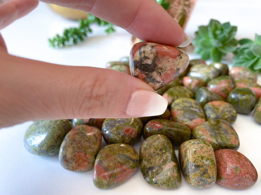 Unakite Tumbled Stone