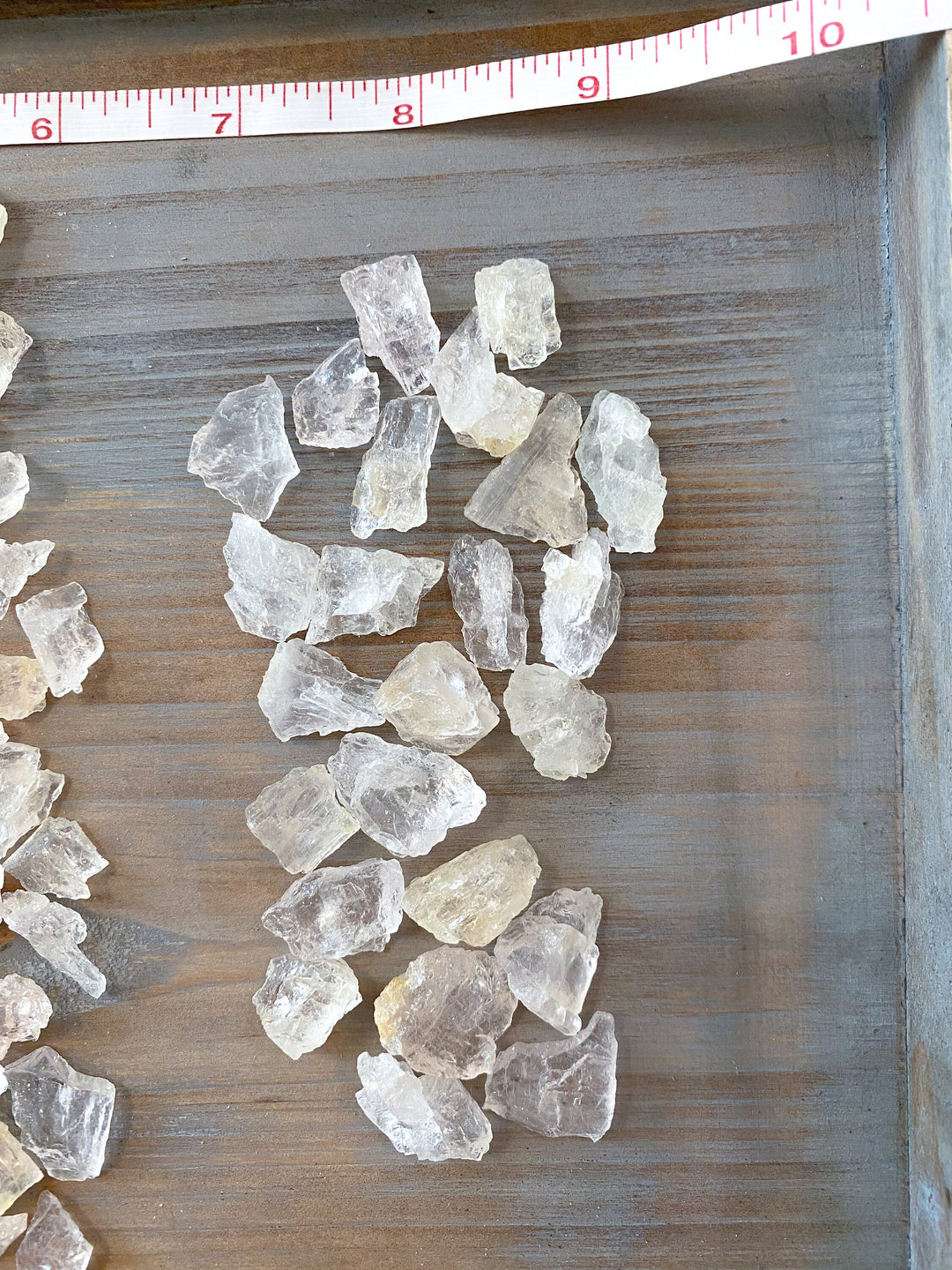 RARE Morganite Rough Stone Chips