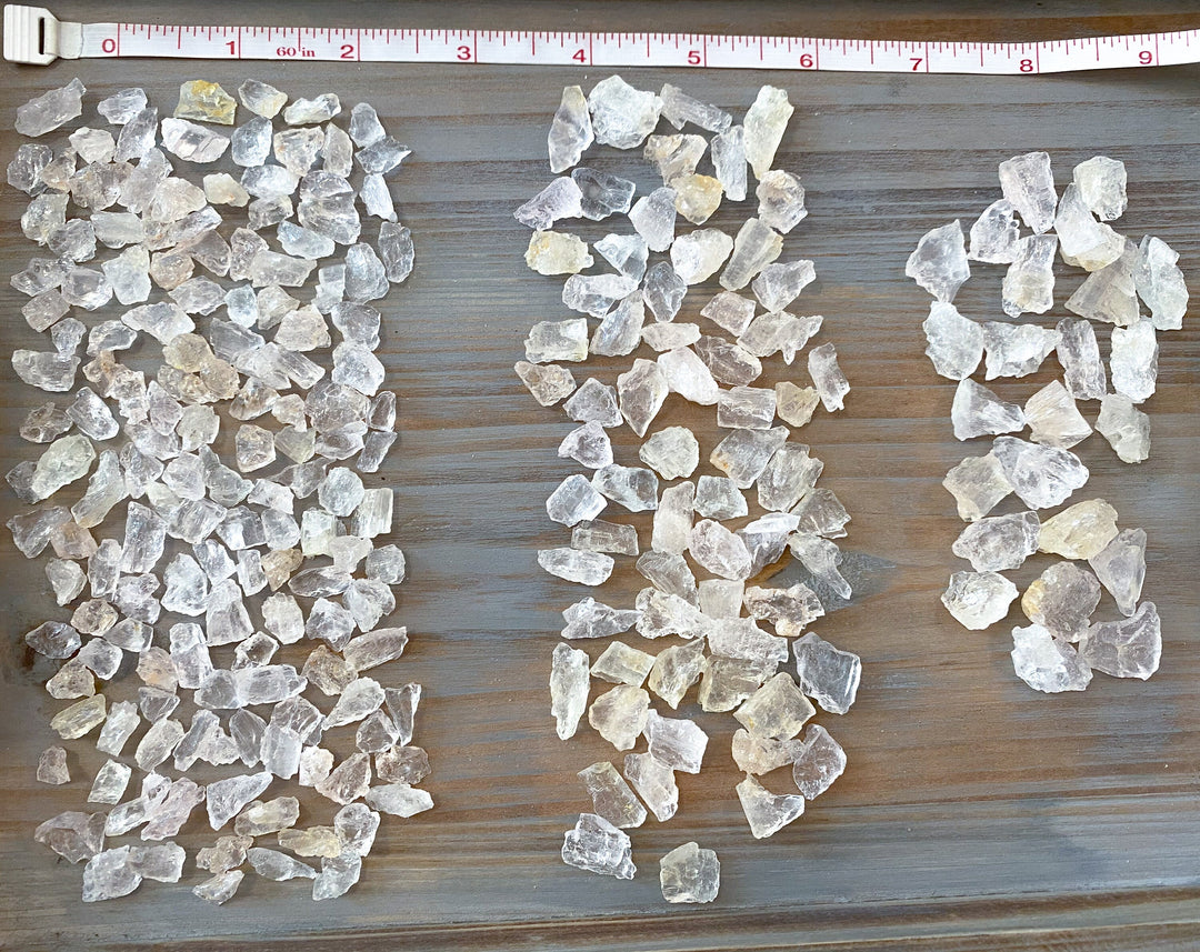 RARE Morganite Rough Stone Chips