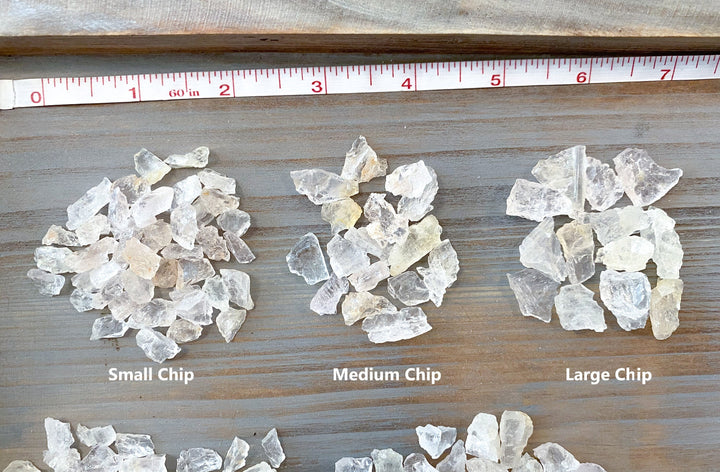 RARE Morganite Rough Stone Chips