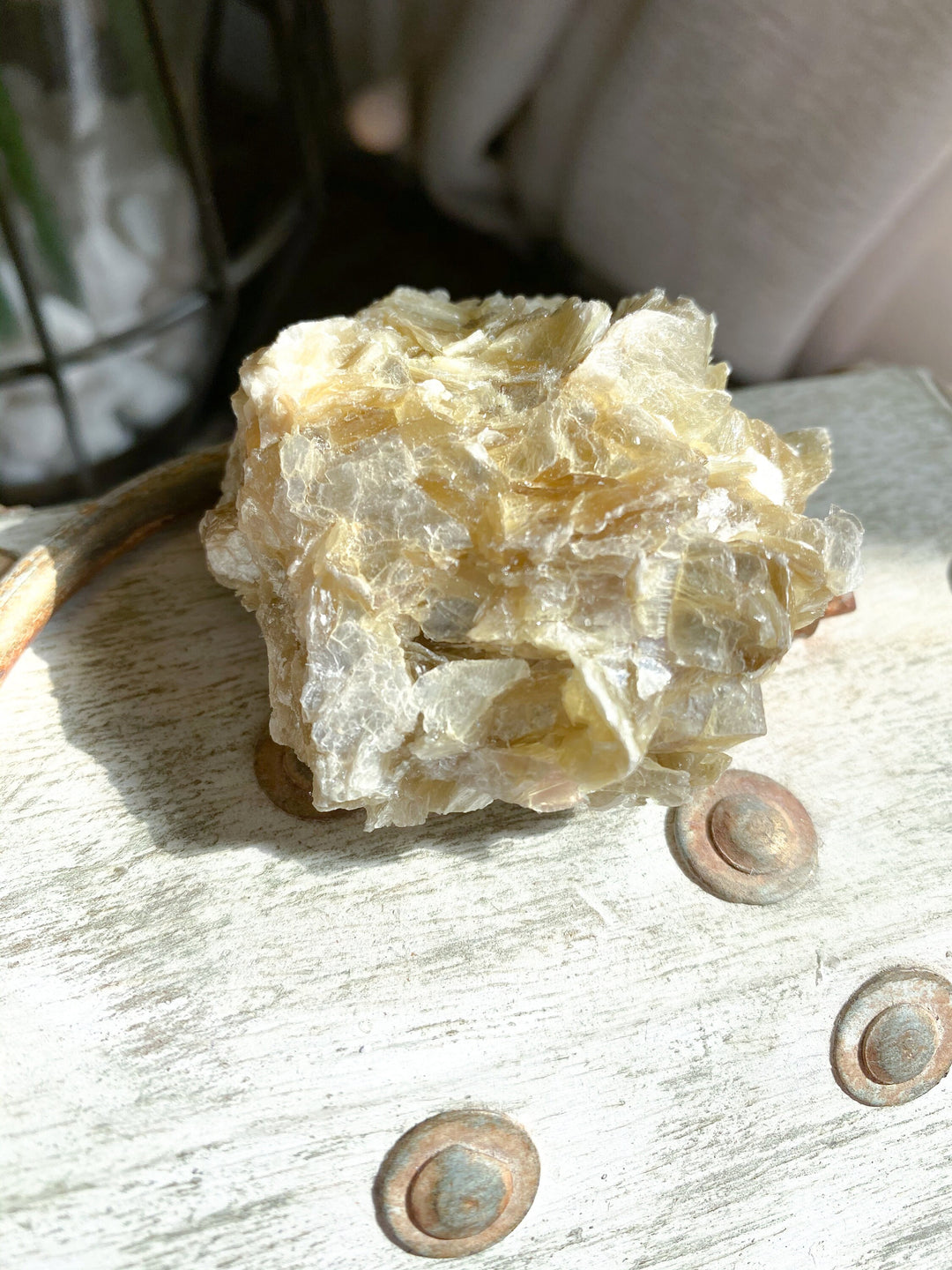 CHOOSE your Yellow Muscavite - Emotional Balance Stone - Transition Crystal - Optimism - Akashic Records Access - Release Bad Habits