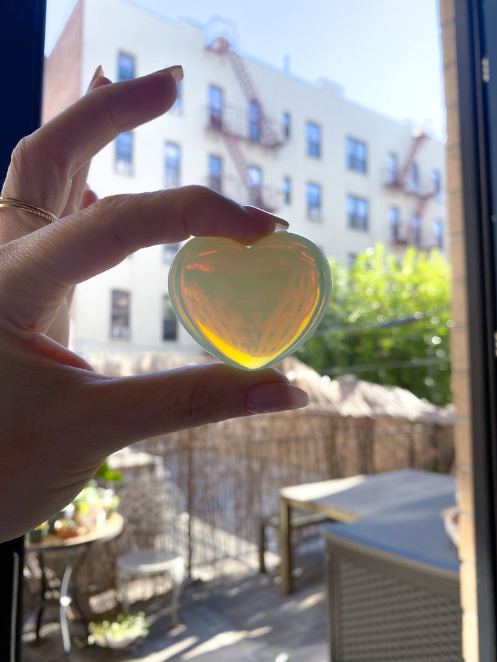 PUFFY Opalite Heart -