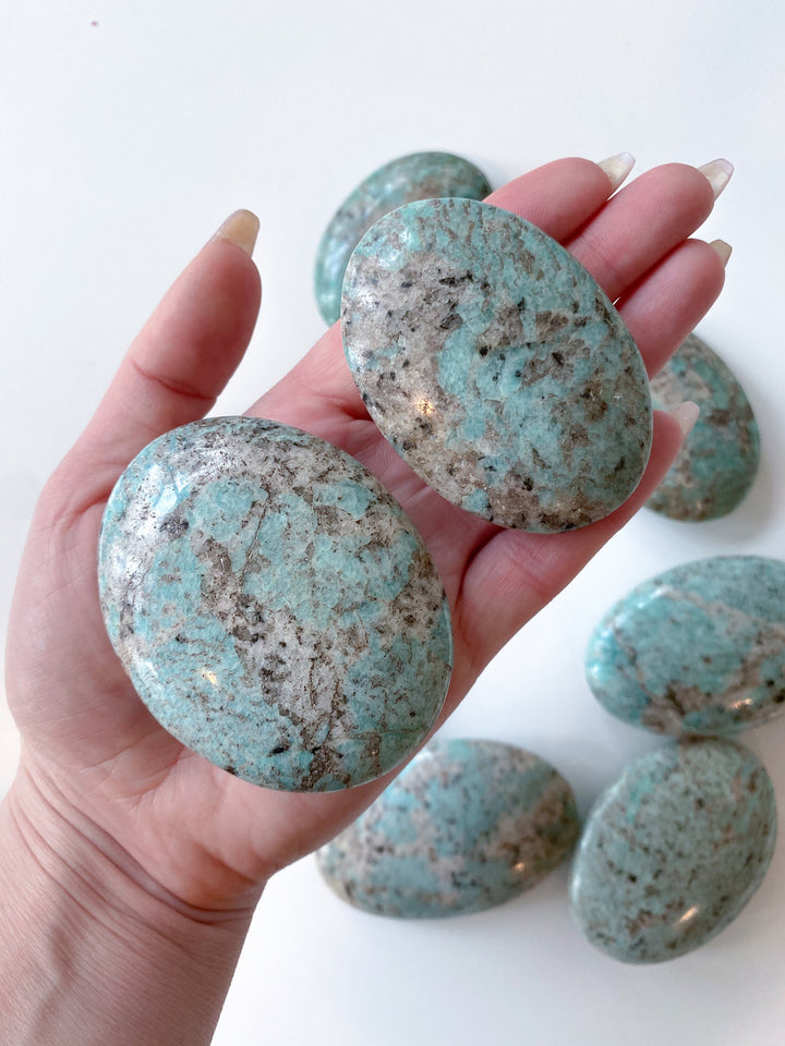 LARGE Amazonite Palm