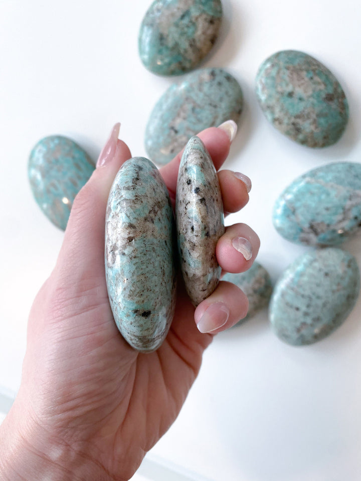 LARGE Amazonite Palm