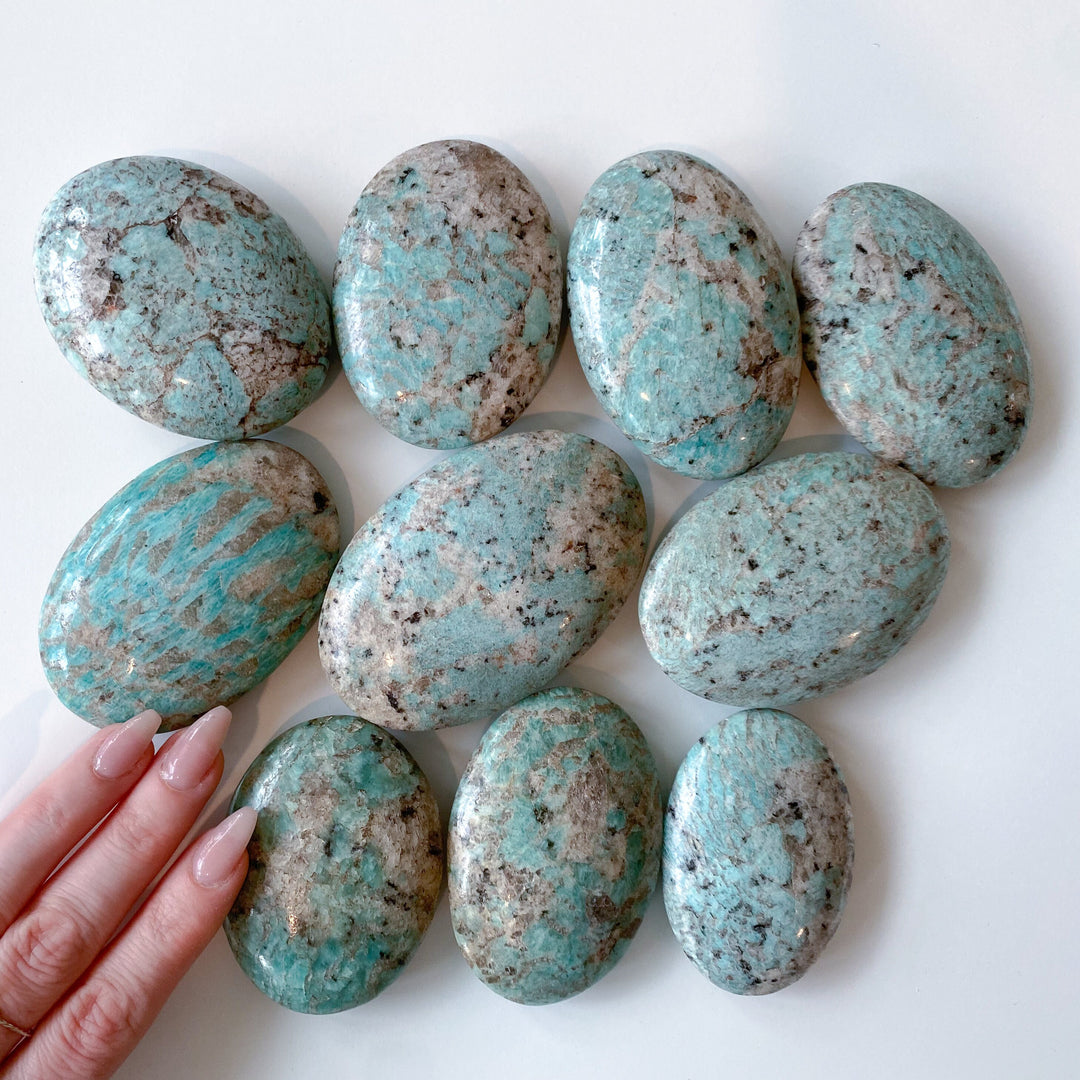 LARGE Amazonite Palm