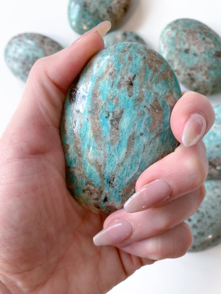 LARGE Amazonite Palm