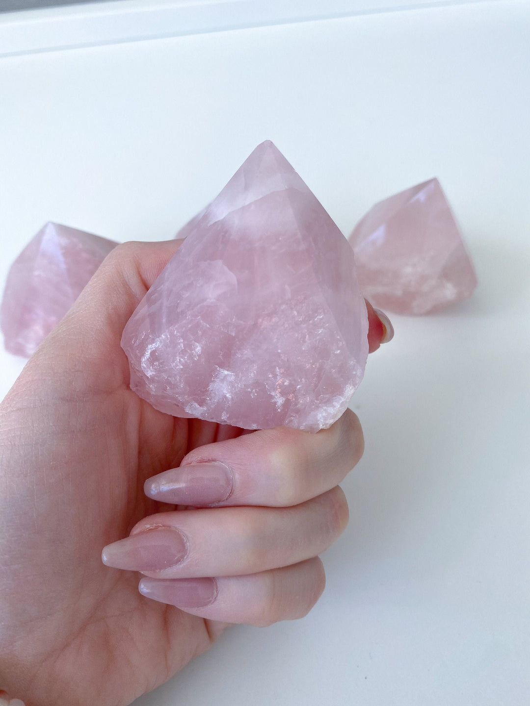 Rose Quartz Top Polish Point