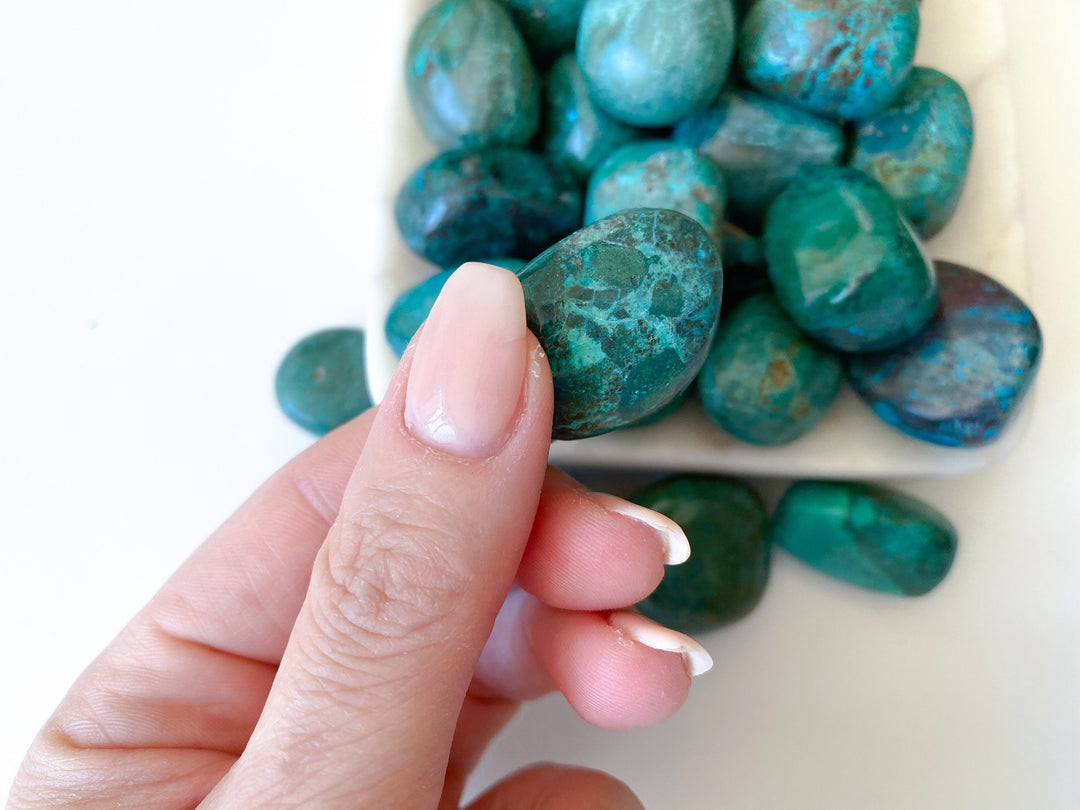 Chrysocolla Tumble Stone