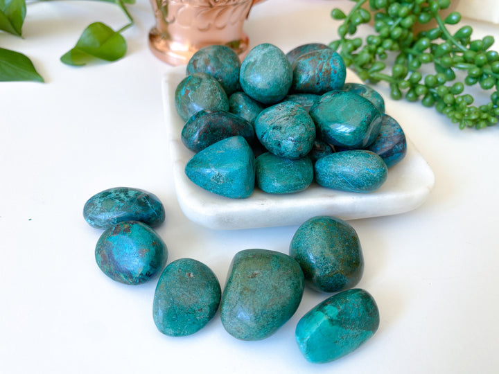 Chrysocolla Tumble Stone