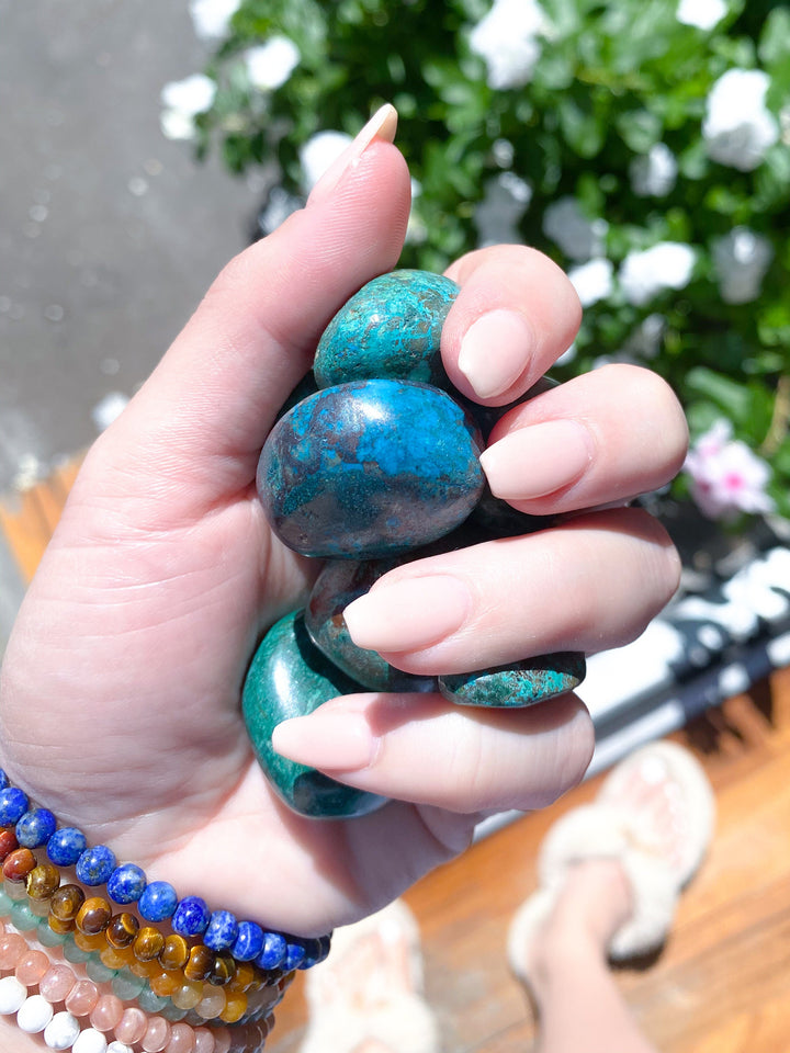 Chrysocolla Tumble Stone