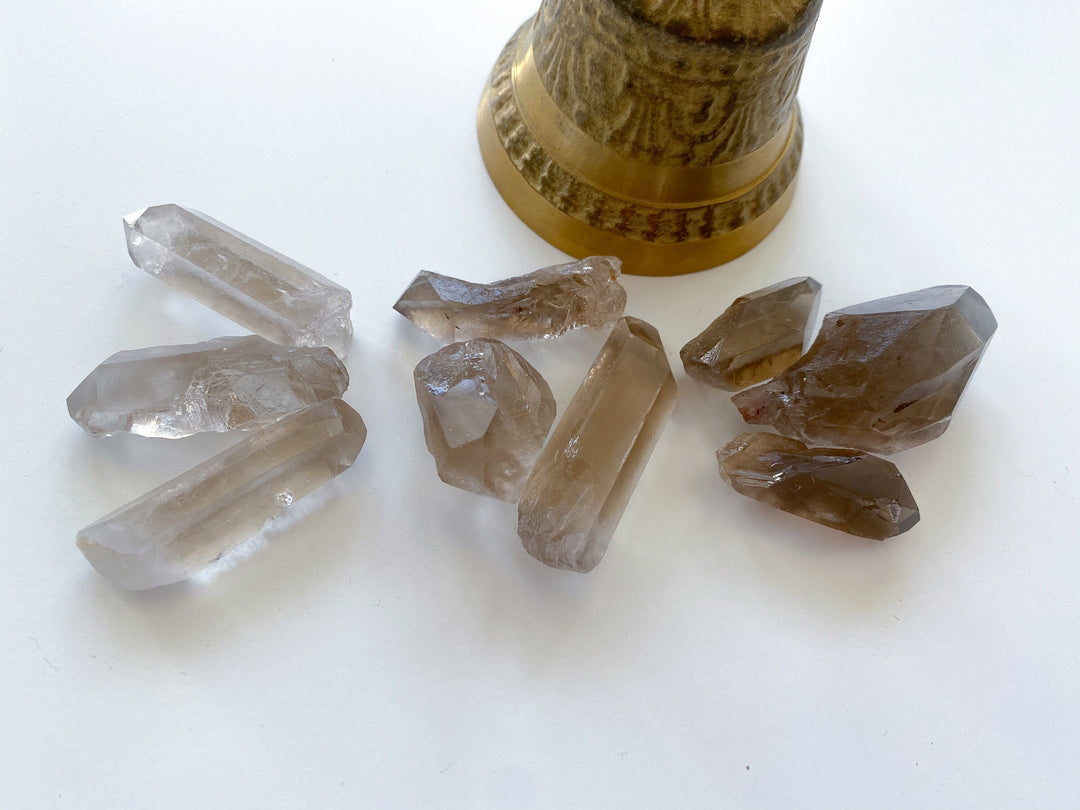 Natural Smokey Quartz Points