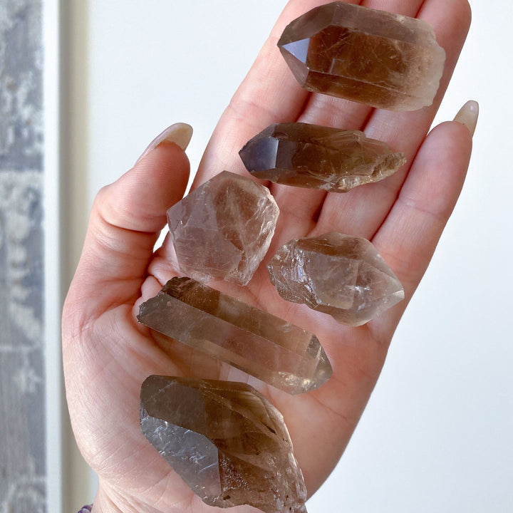 Natural Smokey Quartz Points