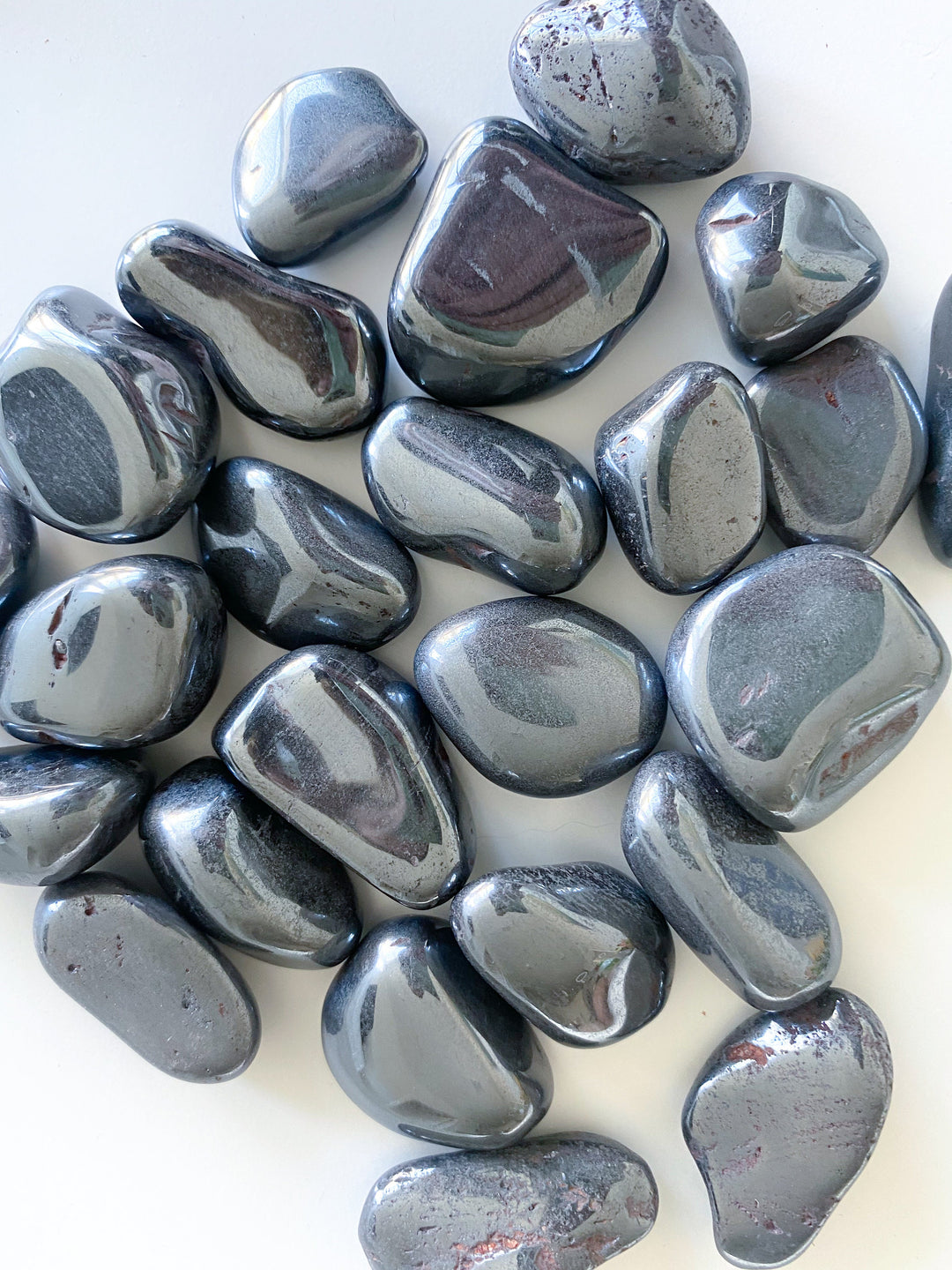 Hematite Tumble Stone - Grounding - Energy Cleansing