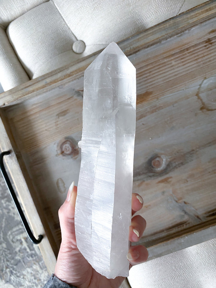 HUGE Lemurian Star Seed Quartz - 1.9lbs
