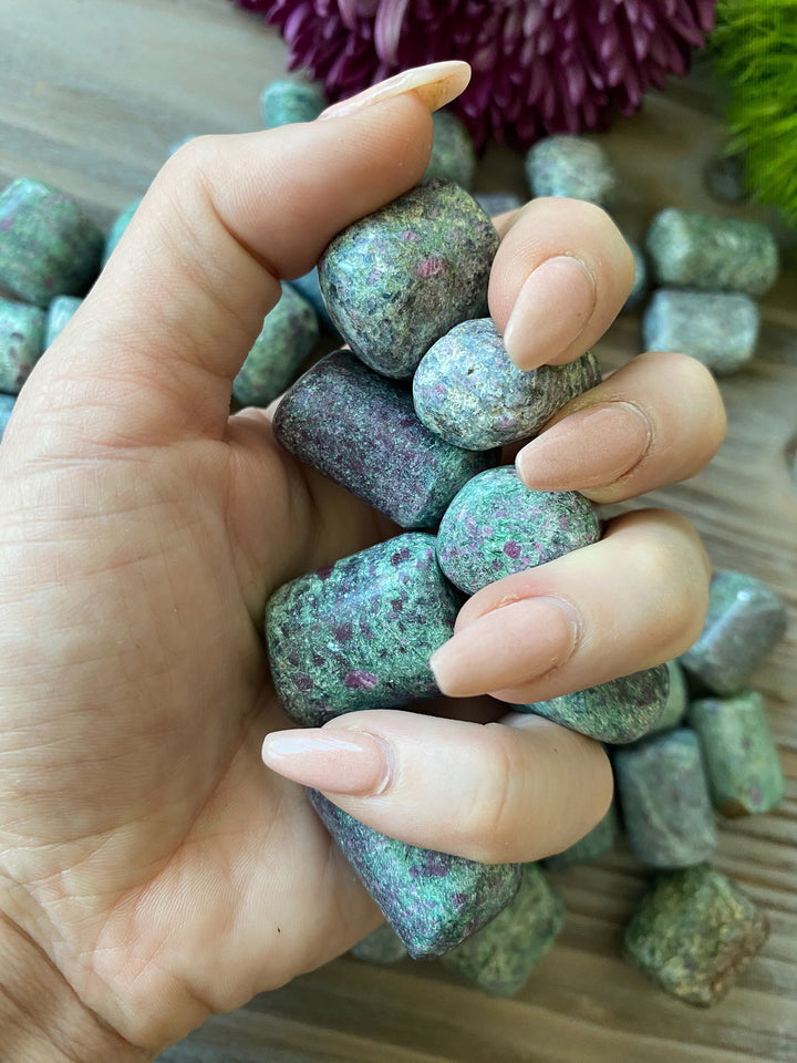 Ruby Fuchsite Tumble Stone