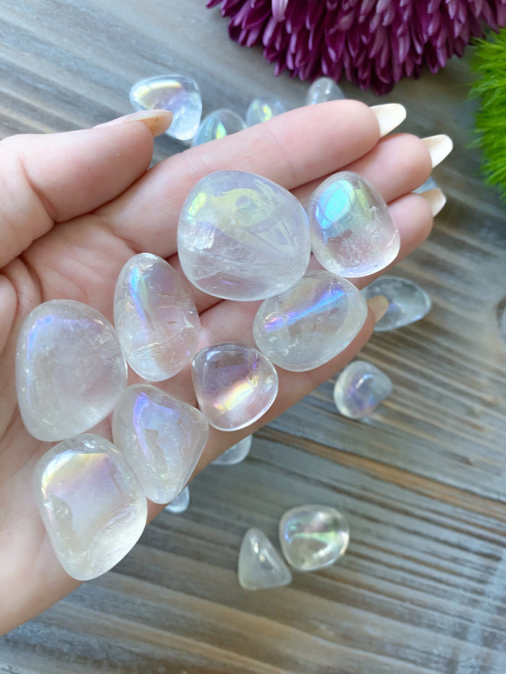 Angel Aura Tumble Stone