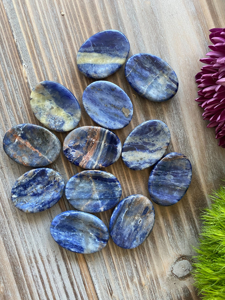 Sodalite Worry Stone