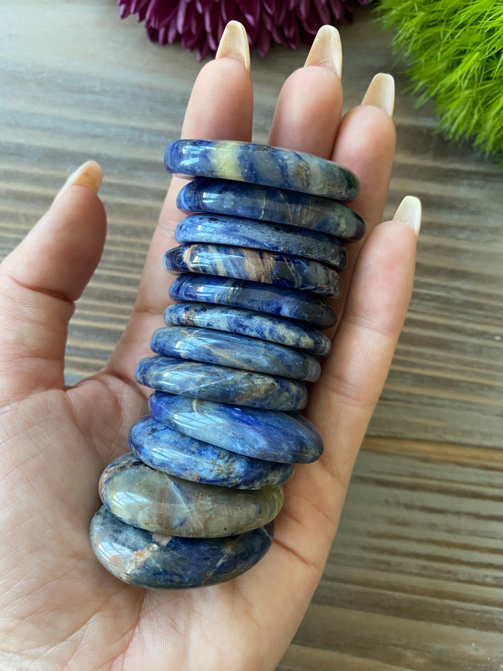 Sodalite Worry Stone