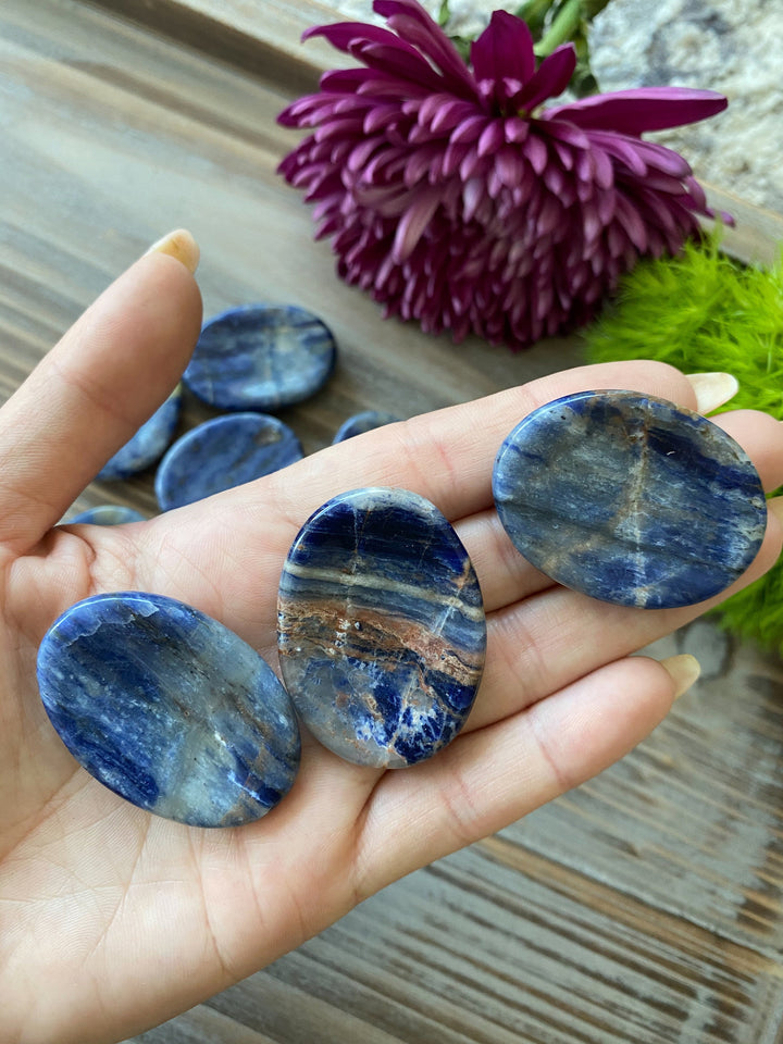 Sodalite Worry Stone