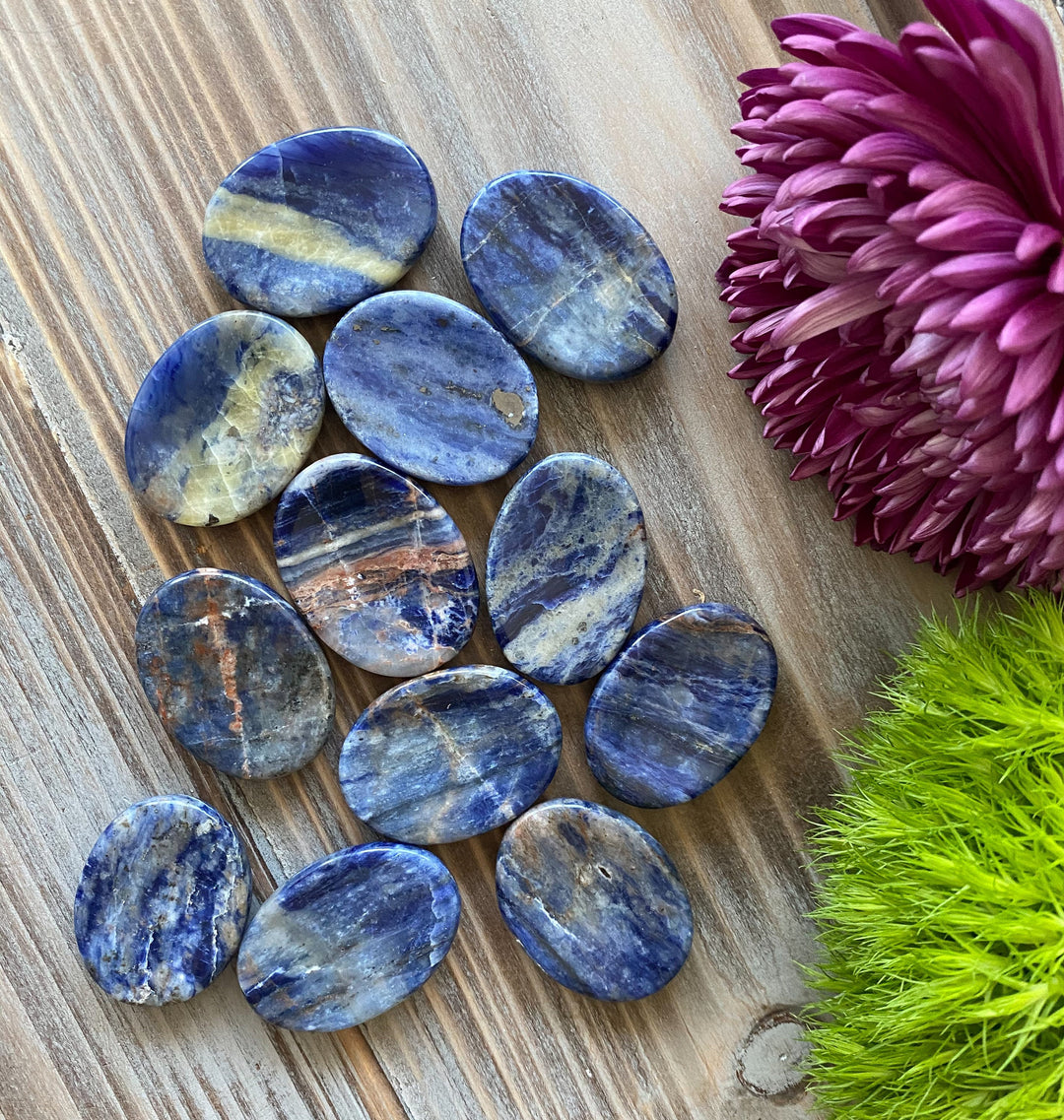 Sodalite Worry Stone