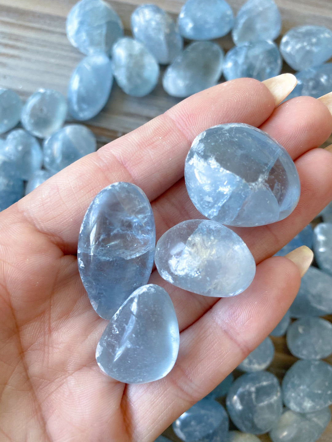 Celestite Tumble Stone - Angel Crystal