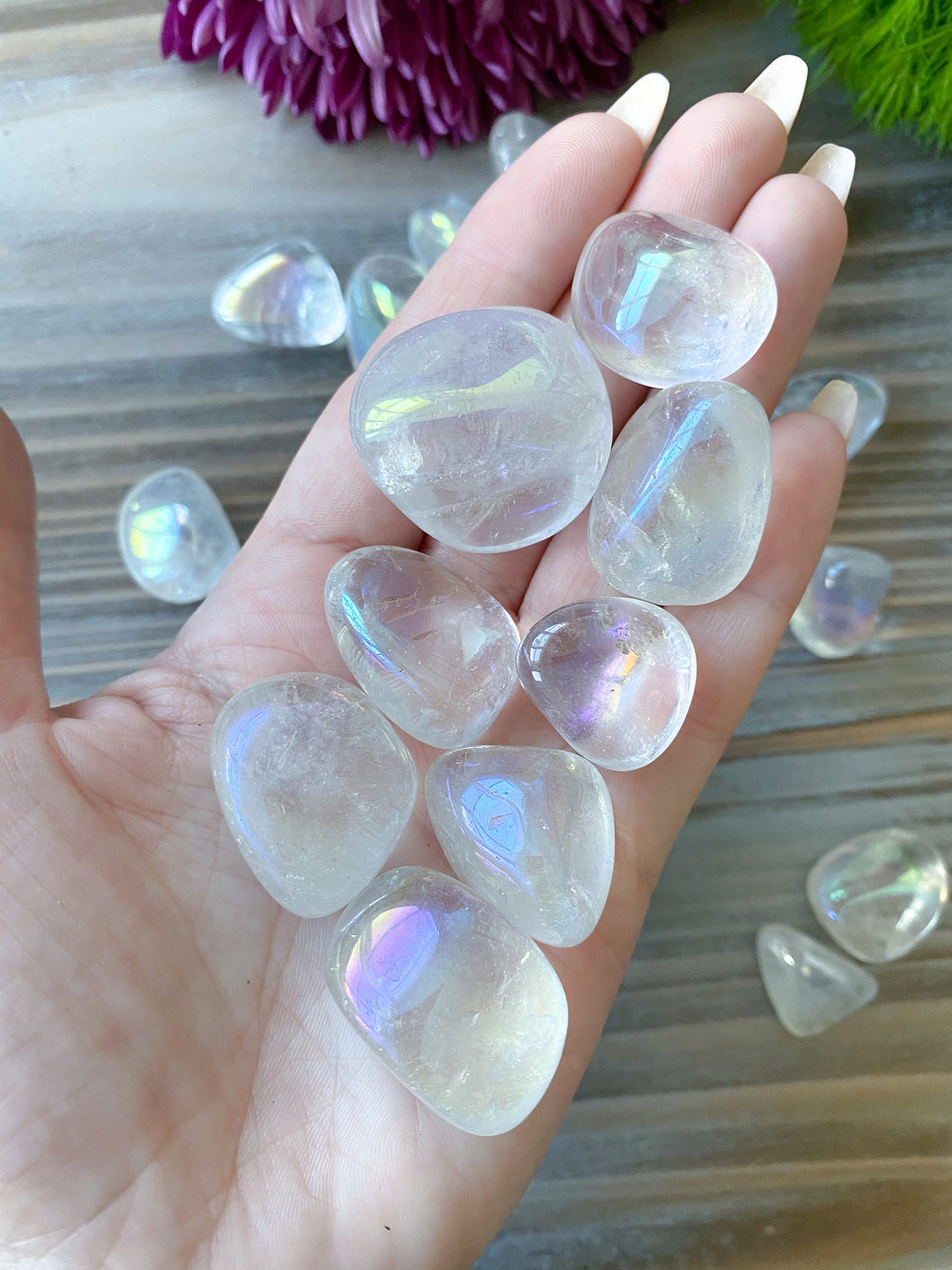 Angel Aura Tumble Stone