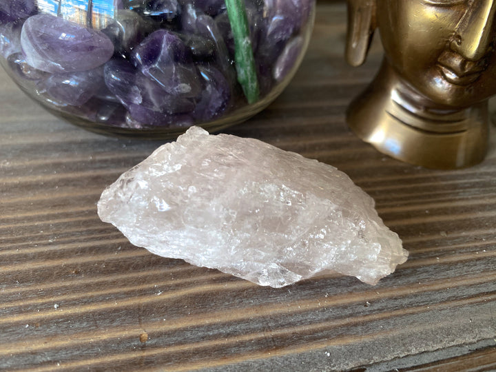 RARE! 2" Rough Morganite - Self Love - Romantic Love - Trauma Release - Healing - Compassion - Openness - Heart Chakra