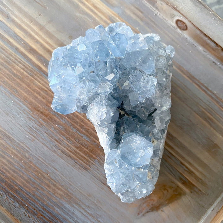 Africa Shaped Celestite Cluster