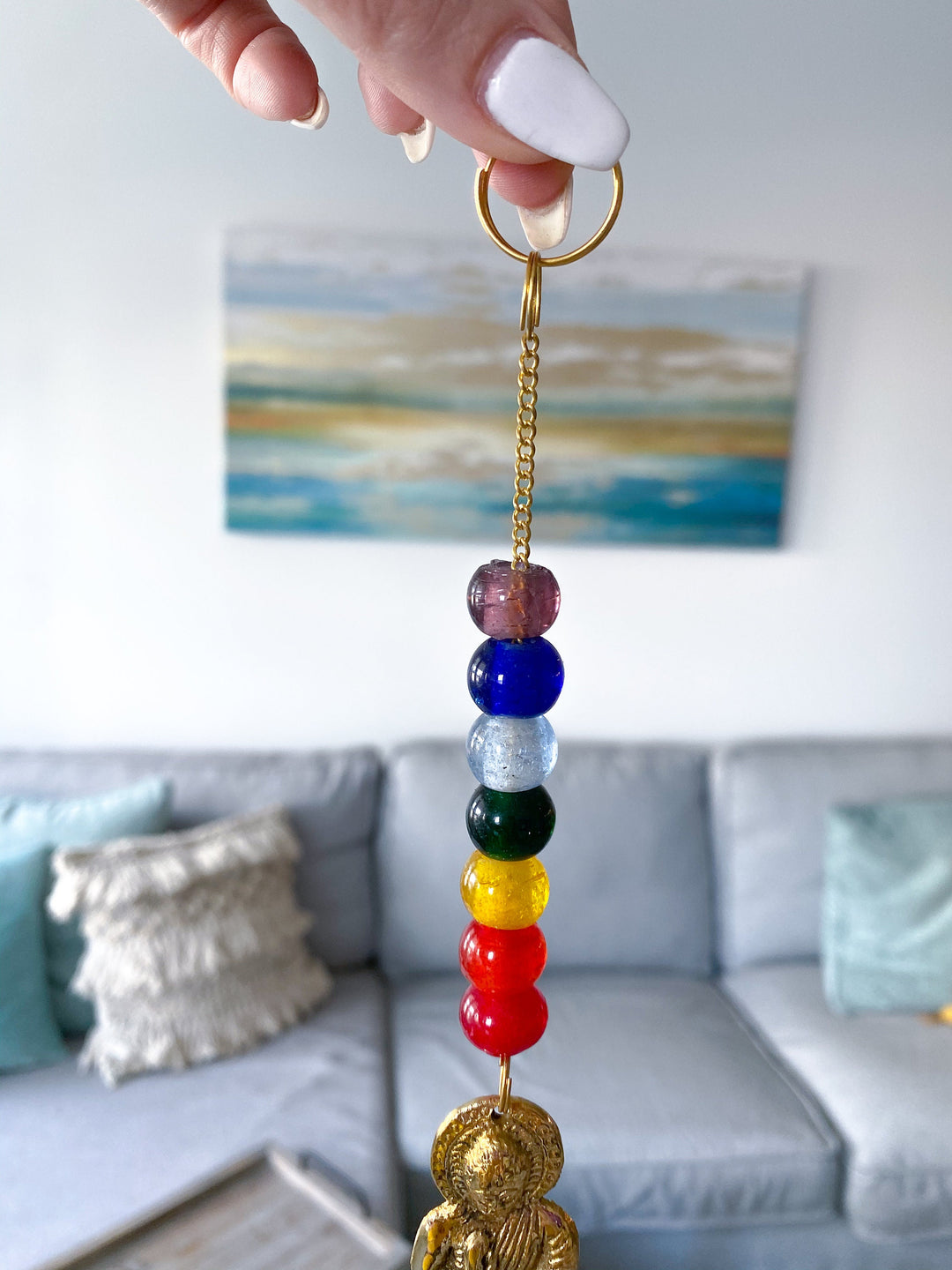 Buddah Chakra Chimes Bell - Hanging Decor