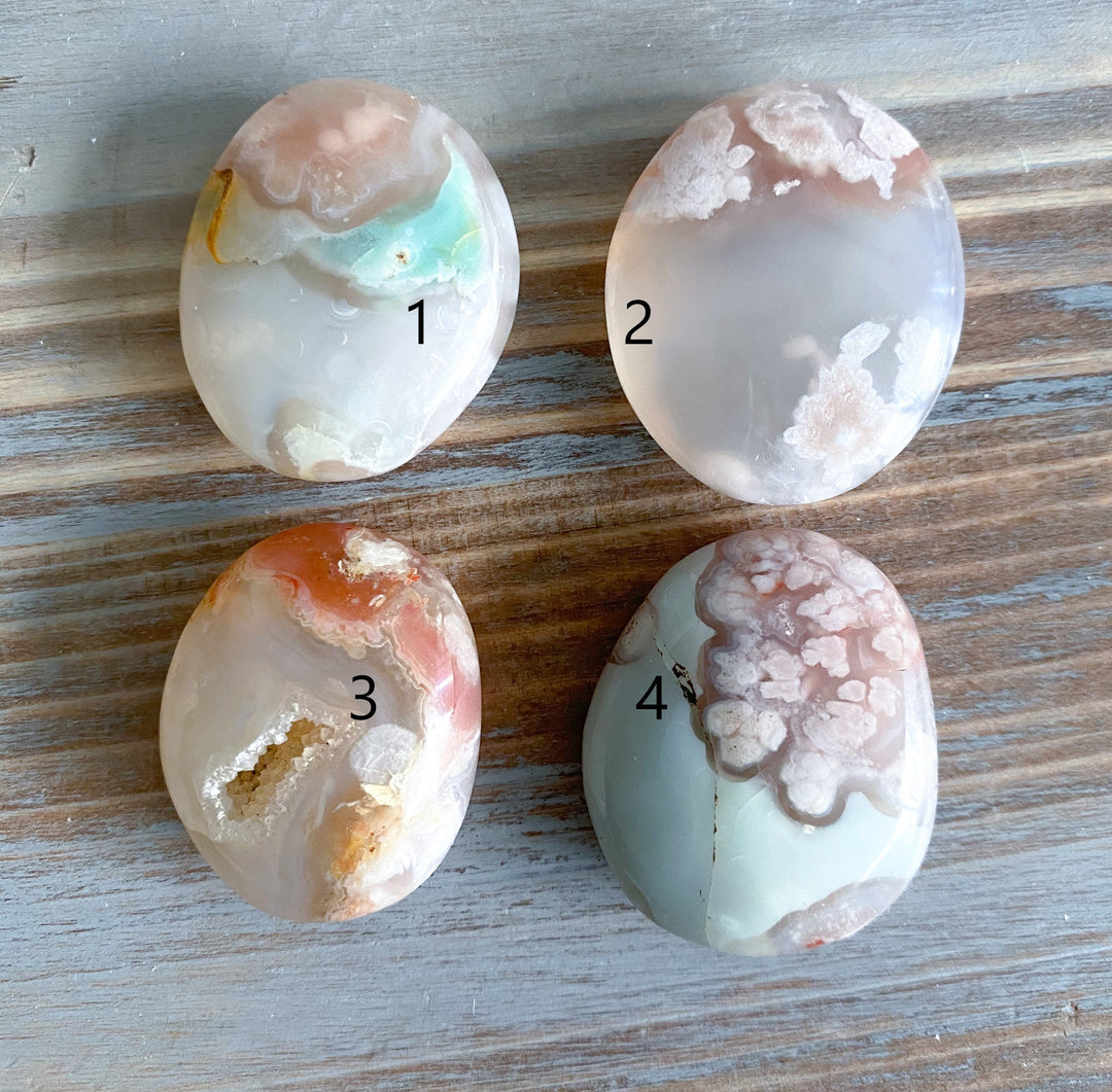 PICK Your Own Flower Agate Pebble Tumble