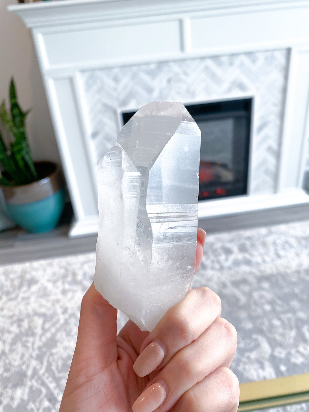 Lemurian Star Seed Quartz - Get Exact listing - 281 grams